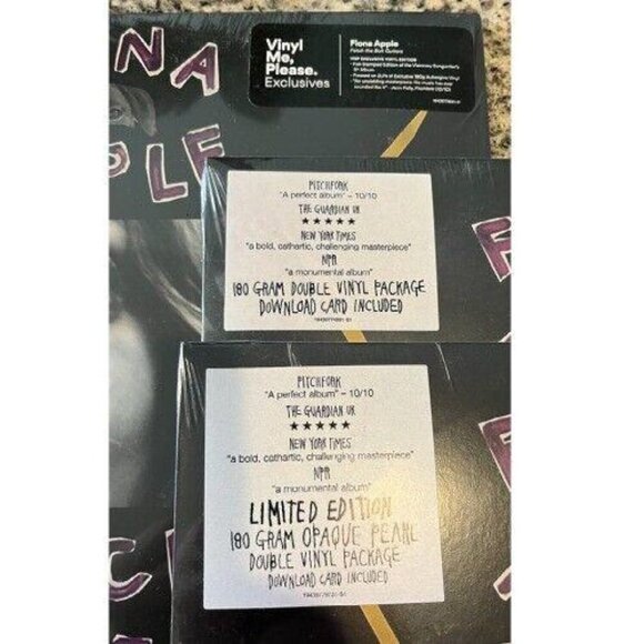 Fiona Apple - Fetch The Bolt Cutters Exclusive SET OF 3 COLORED LP VINYL - Picture 2 of 6